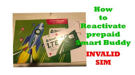 how to reactivate expired smart prepaid sim card|How To Reactivate Expired Smart Buddy Sim .